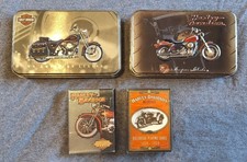 Harley Davidson Playing Card Lot 6 Decks 1997-1999 picture