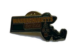 MASSACHUSETTS STATE LAPEL PIN NEW picture