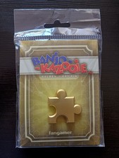 Banjo Kazooie Golden Jiggy Pin - Jigsaw Puzzle Piece Pinback XBOX picture