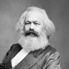 Karl Marx Sticker 4x4