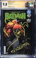 Absolute Batman #9 CGC 9.8 1st Print Signed Scott Snyder Remarqued Nick Dragotta picture