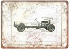 1928 Buick Vintage Auto Ad Retro Look Reproduction Metal Sign AM7019 picture