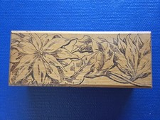 Antique Flemish Art Co #682 Pyrography Glove Box Inscribed 1904 Oakland CA picture