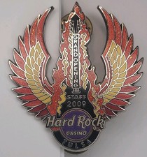Hard Rock Tulsa Grand Opening Staff Pin 2009 picture