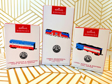 2026 Hallmark Lionel Trains Bicentennial GG1 Boxcar Coal Hopper Set of 3 NIB picture