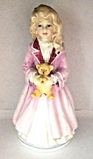 Limited Royal Doultorn FAITH girl w/teddy bear NSPCC FIGURINE picture