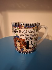 Suzy Toronto Coffee Mug Cup Life Is All About How You Handle Plan B  14 0z. picture