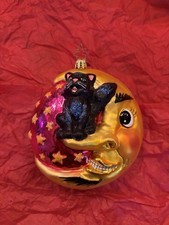 Christopher Radko Fright On The Nose Halloween 4 1/2” Ornament Halloween Glass picture