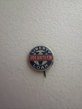 Vintage Liberty Loan 1917 Pinback Button picture