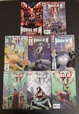 Marvel Comics House of M (2005) #1-8 Complete Set Comic Book Lot, Bendis picture