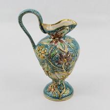 Vintage H. B. Quaregnon Belgian Ceramic Pitcher Vase 316 Mid-Century picture
