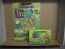 Diamond Winnie The Pooh Factory Sealed Box + Sealed Sticker Book 110 Packs Total picture