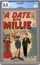 Date with Millie #1 CGC 3.5 1956 1482261020 picture