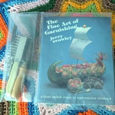 80s Vintage Crowley's Fine Art of Garnishing NIP picture
