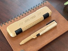Dual Action FDE 19X Style EDC Pen w/ Case – Pilot G2 Compatible — Nova Forge picture