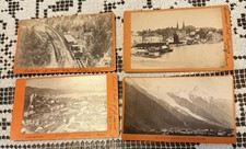 CDV’s of Mont Blanc, Lake Lucerne’s Train Up Mt. Rigi By Braun & Others picture