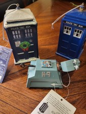 Kurt S Adler BBC Doctor Who Ornament Lot picture