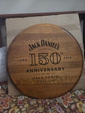 Jack Daniel's 150th Anniversary Barrel Head Sign picture