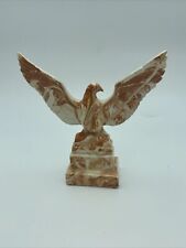 Caramel Slag Spread Wings Eagle Figurine 7