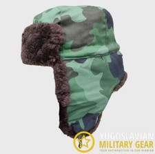 Yugoslavia/Serbia/Balkan YPA JNA/VJ War M89/M93 Winter Ushanka Cap picture