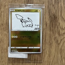 【 Sealed 】Pikachu Yu Nagaba 208/S-P Sword & Shield Promo Holo Japanese NM picture