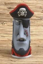 Cap'n Moai Tiki Mug Tiki Farm Derek Yaniger Pirate Tiki 8.5