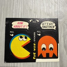 How About It? - 1980 Fleer PAC-MAN Sticker Card #17 In Great Shape picture