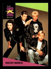 1991 Pro Set SuperStars MusiCards #53 Indecent Obsession picture