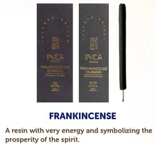 Inca Aromas- Frankincense Origen Incense (4 pcs) – Premium Resin Incense #4EE04 picture