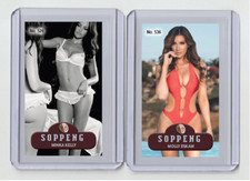 Minka Kelly rare MH Soppeng #'d x/3 Tobacco card no. 526 picture