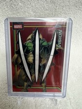 2026 Topps Chrome Marvel CLAW VISION 1/5 Alpha Case Hit Red picture