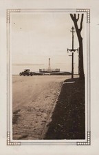 1931 Waterfront Park Monument Portland Maine - Original Photo picture