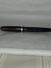 MINT 1946 Parker Vacumatic Fountain Pen Azure Blue Pearl PRISTINE PLUNGER ACTION picture