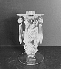 Vintage Fostoria Clear Baroque 7.25