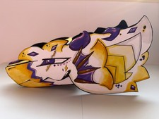 Dragon Puppet Paper full-size ready made Unique Handmade Art craft hand puppet picture