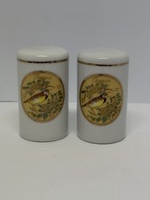 Vintage Oregon Salt & Pepper Shakers Meadowlark Oregon Grape Japan picture