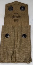 WWI US Army M1910 Magazine Pouch M1911 - Marked: Russell & Dated 1918 NOS picture