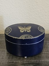 Vintage 1927 Art Deco Lucretia Vanderbilt Vanity Face Powder Tin/Trinket Box. NS picture