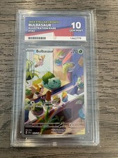 ACE 10 Bulbasaur 143/142 Stellar Crown Illustration Rare Pokemon Card picture