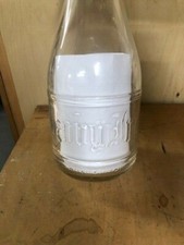 VINTAGE ◇ SUPREME  DAIRY  INC. -CONN ???  ◇ MILK BOTTLE ◇ TAKE A LOOK--82-B picture