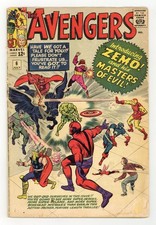 Avengers #6 GD+ 2.5 1964 1st full app. Baron Zemo, 1st app. second Black Knight picture