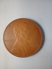 1909s VDB Plastic Wheat Penny Coin picture