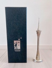 Macau Tower Metal Miniature 20.5cm New Landmark Souvenir picture