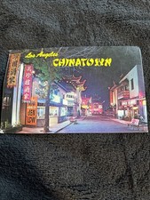Picturesque Chinatown Los Angeles California Vintage Postcard picture