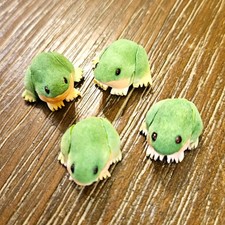Vintage Handmade Rare Mushroom Frogs picture
