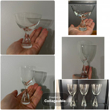 Holmegaard Princess Crystal Stemware - Danish MCM Bubble Stem - YOUR CHOICE -EUC picture