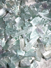1kg Natural Kunzite rough crystal lot from Afghanistan picture