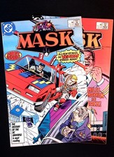 MASK #1 & 2 DC Kenner 1985 Curt Swan picture