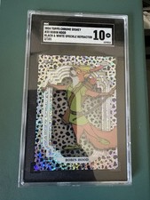 2024 Topps Disney Chrome Robin Hood - Black And White Speckle /101 SGC 10 picture