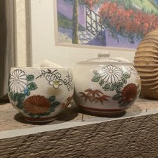 Kutani Ware  Teapot And Cup picture
